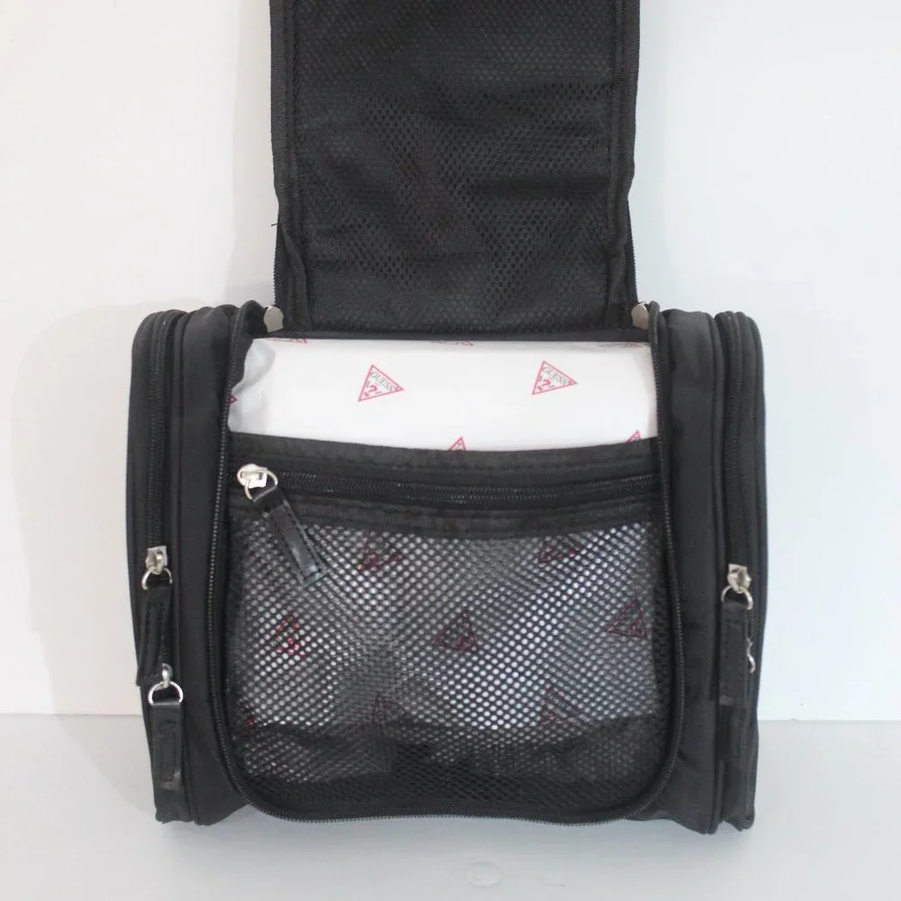 Guess Nylon Hanging Travel Toiletry Bag organizer